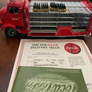 1938 Coca Cola delivery truck